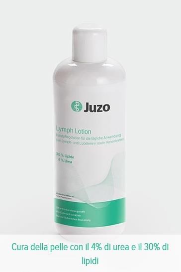 JUZO LIMPH LOTION - Cura della pelle in caso di lipedemi, linfedemi e disturbi venosi